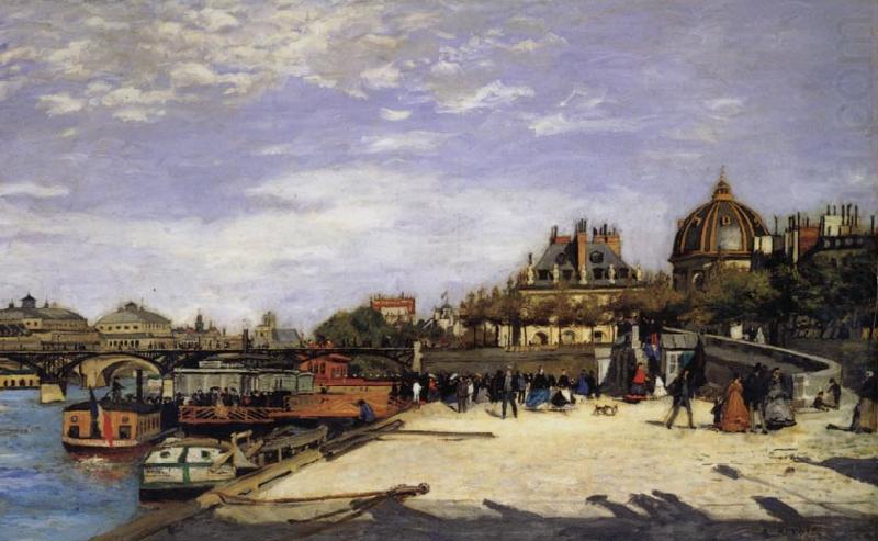 The Pone des Arts and the Institut de Frane, Pierre Renoir